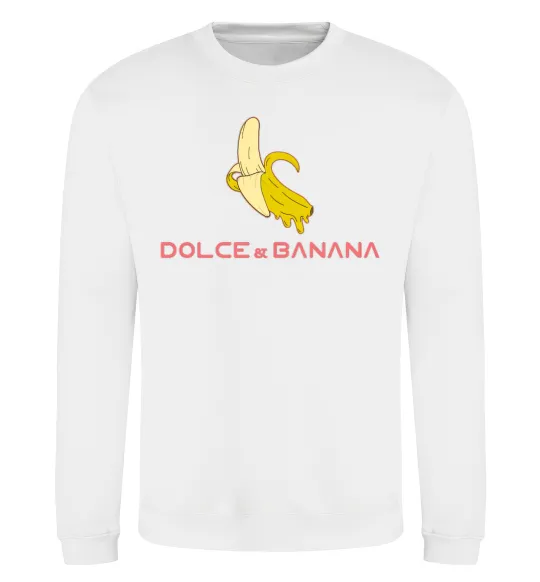 Свитшот Dolce banana Белый фото