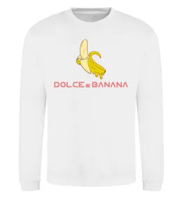 Світшот Dolce banana Білий фото