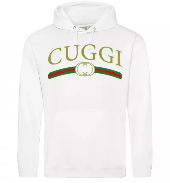 Женская толстовка (худи) Cuggi Белый фото