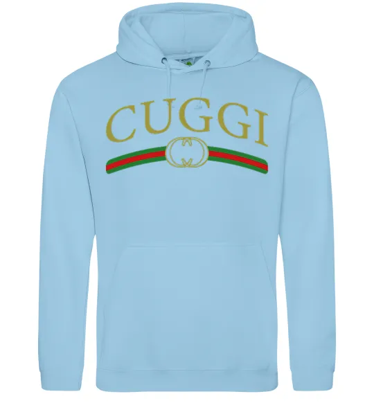 Женская толстовка (худи) Cuggi Голубой фото