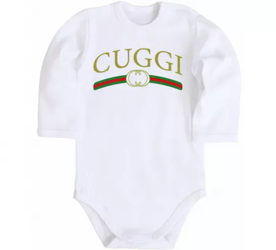 Детский боди Cuggi Белый фото