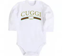 Дитячий бодік Cuggi Білий фото