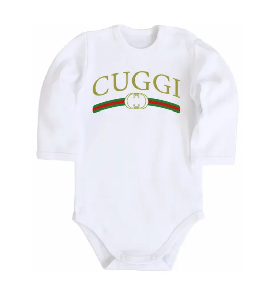 Дитячий бодік Cuggi Білий фото
