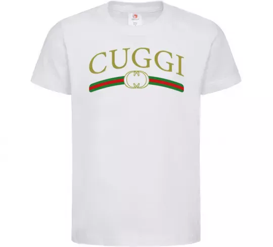 Детская футболка Cuggi Белый фото