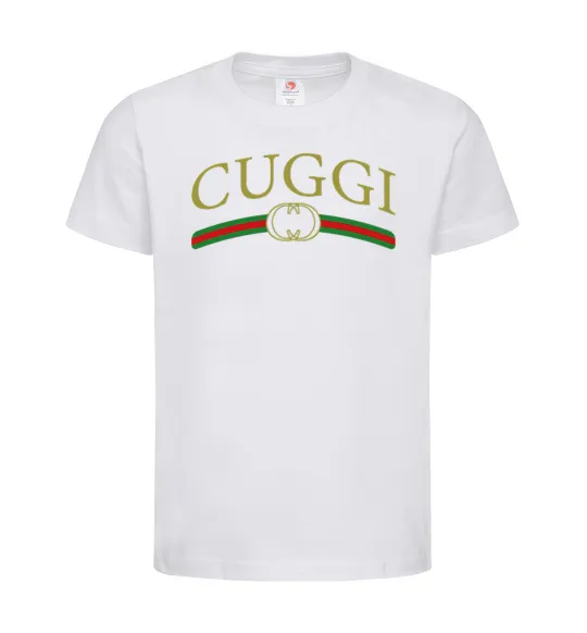 Дитяча футболка Cuggi Білий фото