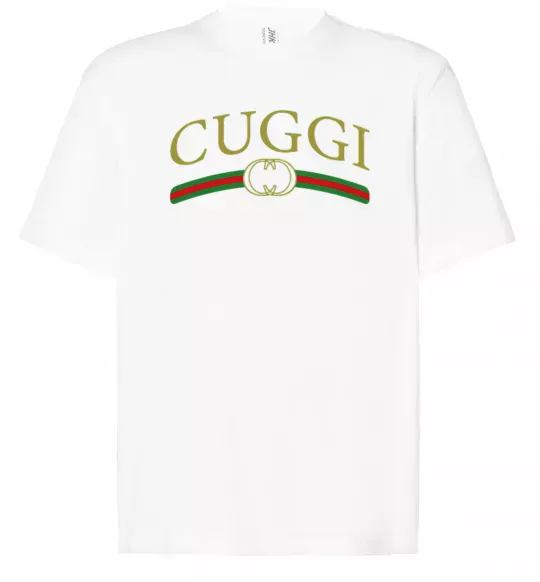 Футболка Оверсайз Cuggi Білий фото