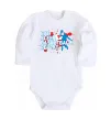 Дитячий бодік Eat sleep basketball repeat Білий фото