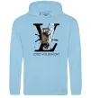 Мужская толстовка (худи) Lord Voldemort Голубой фото