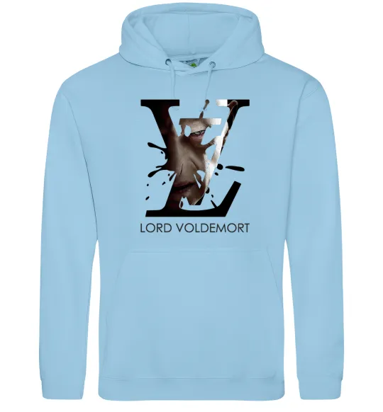 Женская толстовка (худи) Lord Voldemort Голубой фото