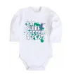 Дитячий бодік Eat sleep soccer repeat Білий фото