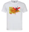 Чоловіча футболка Eat sleep volleyball repeat Білий Чоловіча футболка Eat sleep volleyball repeat Білий фото