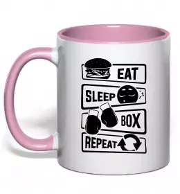 Чашка з кольоровою ручкою