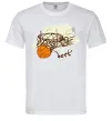 Чоловіча футболка Basketball best Білий фото
