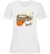 Жіноча футболка Basketball best Білий фото
