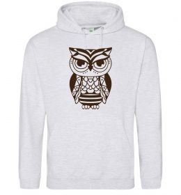 Женская толстовка (худи) Сова бохо