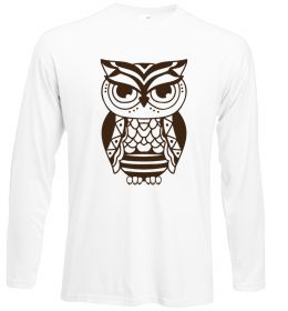 Лонгслив Сова бохо