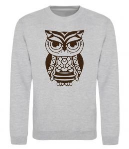 Свитшот Сова бохо