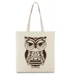 Еко-сумка Сова бохо Бежевий Еко-сумка Сова бохо Бежевий фото