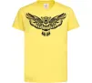 Детская футболка Сова летить Лимонный фото