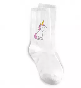 Носки Cute unicorn Белый фото