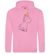 Жіноча толстовка (худі) Єдиноріг в повний зріст Рожевий фото