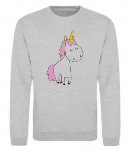 Свитшот I`m unicorn Черный фото