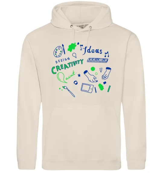 Мужская толстовка (худи) Ideas design crestivity Таш фото