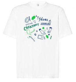 Футболка Оверсайз Ideas design crestivity