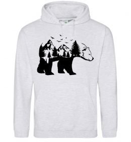 Жіноча толстовка (худі) Ведмідь природа Жіноча толстовка (худі) Ведмідь природа