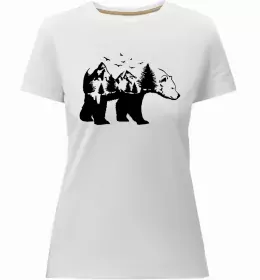 Женская премиум футболка