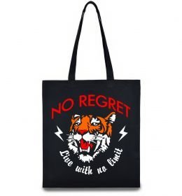 Эко-сумка No regret live with no limit Эко-сумка No regret live with no limit