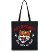 Эко-сумка No regret live with no limit Черный Эко-сумка No regret live with no limit Черный фото