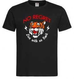Мужская футболка No regret live with no limit