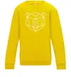 Детский Свитшот Ведмідь геометрія Солнечно желтый фото
