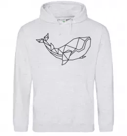 Чоловіча толстовка (худі) Крокодил сірий Сірий меланж фото Чоловіча толстовка (худі) Крокодил сірий Сірий меланж фото