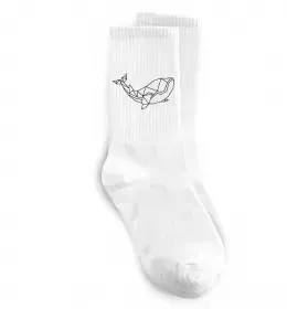 Носки Кит гори Белый фото