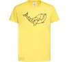Детская футболка Кит геометрія Лимонный Детская футболка Кит геометрія Лимонный фото