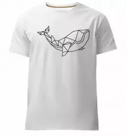 Мужская премиум футболка The octopus Белый фото