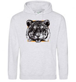 Женская толстовка (худи) Тигр рамка