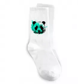 Носки Never say no to panda Белый фото