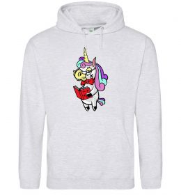 Мужская толстовка (худи) Єдиноріг математик