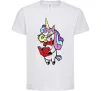 Дитяча футболка Єдиноріг математик Білий фото