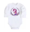 Детский боди Believe unicorn Белый Детский боди Believe unicorn Белый фото