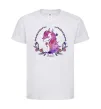 Дитяча футболка Believe unicorn Білий фото