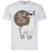 Мужская футболка Just be cool Белый фото