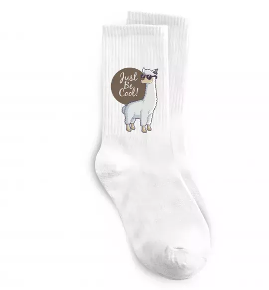 Носки Just be cool Белый фото