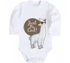 Дитячий бодік Just be cool Білий фото