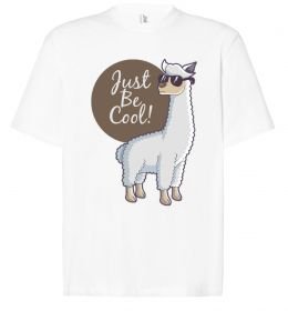 Футболка Оверсайз Just be cool