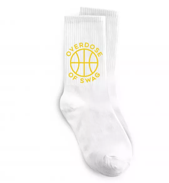 Носки Overdose of swag Белый фото
