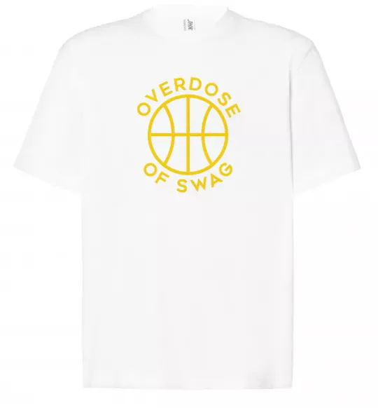 Футболка Оверсайз Overdose of swag Белый фото